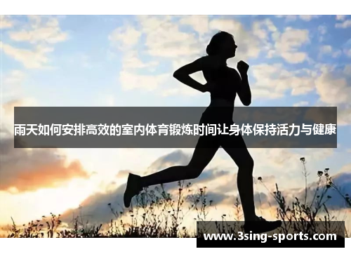 雨天如何安排高效的室内体育锻炼时间让身体保持活力与健康